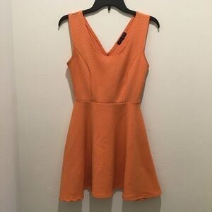 Joyce dress, size medium, orange
